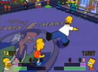 The simpsons wrestling game 2016